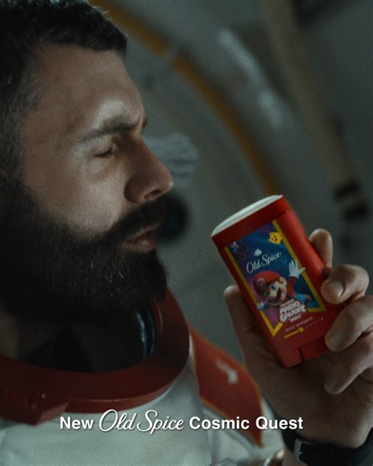 Ever wonder how the galaxy smells? Thanks to Old Spice and The Super Mario Galaxy Movie, now you can. See The Super Mario Galaxy Movie, only in theaters April 1. | Old Spice