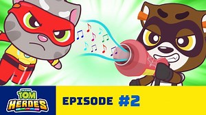 BANG! The Raccoon Robber has busted into the library and taken hostages! Now it’s up to the Talking Tom Heroes to find a way to stop him in his tracks. Join the team in their quest to save the hostages and discover that friendship is a superpower. #TalkingTomHeroes #TalkingTom #TalkingTomAndFriends | Talking Tom