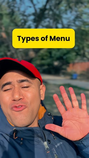 Are you working in a hotel, restaurant, café, or cloud kitchen? Or planning a career in hospitality? 👉 Then this reel is a must-watch for you! In this video, I’ve explained the most important types of menu used in hotels & restaurants, such as: ✅ À la Carte Menu ✅ Table d’Hôte Menu ✅ Static Menu ✅ Cyclic Menu ✅ Fixed Menu ✅ Buffet Menu 📌 Understanding menu types helps in: • Better cost control • Proper menu planning • Increased profitability • Smooth restaurant operations Whether you are a hot