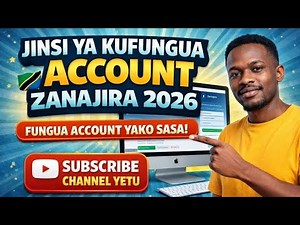 Jinsi ya Kufungua Account ZanAjira 2026 na Kutuma Maombi