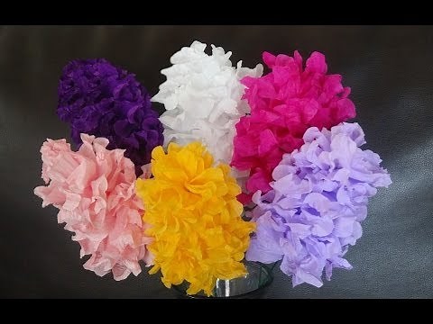 How to make easy paper flowers / DIY Mother's day craft
