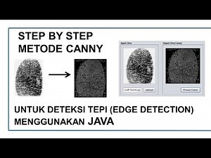 Metode Canny untuk Edge Detection Menggunakan Java