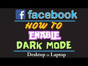 How To Turn On Dark Mode On Facebook Using A PC | Step-by-Step Guide!