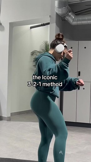 3-2-1 Method Workout for Small Waist and Big Glutes