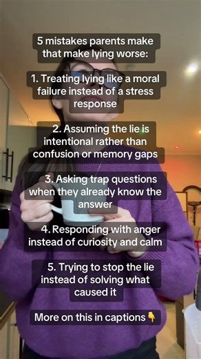 5 mistakes parents make that makes lying worse