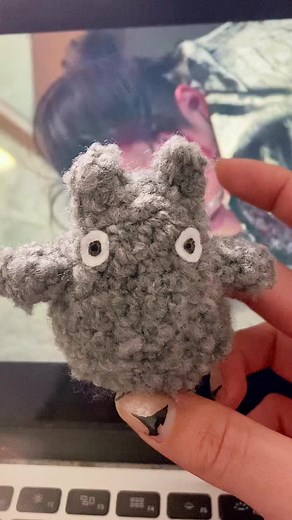 Crochet Totoro Keychains Tutorial
