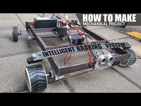 How To Make Intelligent Mechanical Braking System For Automobiles Mechanical Project