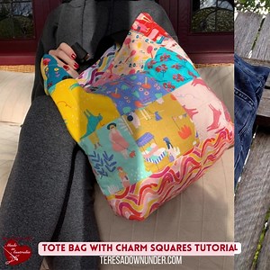 I've written a number of free bag tutorials over years. You'll find them all on my blog: https://teresadownunder.com/?s=bag | TeresaDownUnder