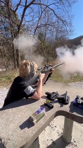 50 caliber muzzloader 250 grain bullet 125 grains of powder! #firearmtraining #jesus #fypシ゚viral