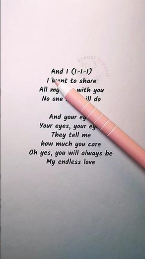 Diana Ross & Lionel Richie – Endless Love | Sing English Lyrics Smoothly