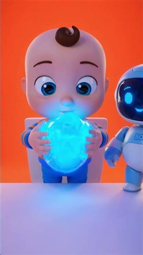 Neon Slime Fun! 🔵 Squish & Learn Colors with Giggle Baby Ben! #sensoryplay