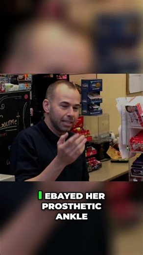 eBayed Prosthetic Ankle: The Hilarious Story You Won't Believe! #shorts