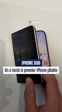 We tested the iPhone Duo, the first foldable iPhone!