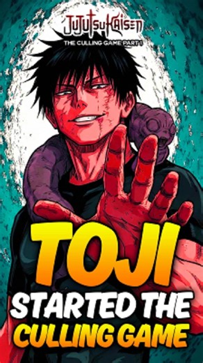 Si Toji Fushiguro nga ba ang dahilan kung bakit naisagawa ni Kenjaku ang Culling Game? 🤦‍♂️ Jujutsu Kaisen Culling Game Part 1 #jujutsukaisenseason3 #jjk #jjkcullinggame #anime #bilibiliph #bilibili #bilibilibeyondanime | Kuya Jepoy Anime Reviews