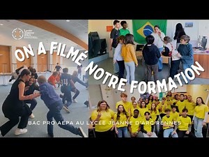 ON A FILMÉ NOTRE FORMATION : Bac pro Animation Enfance et Personnes Âgées-Lycée Jeanne d'Arc Rennes