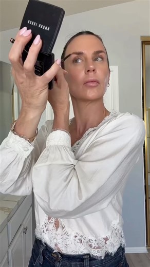 Erin Devine | Here’s my 5-minute everyday makeup routine for over 40 — simple, glowy, and it always works for me. I start with @charlottetilbury... | Instagram