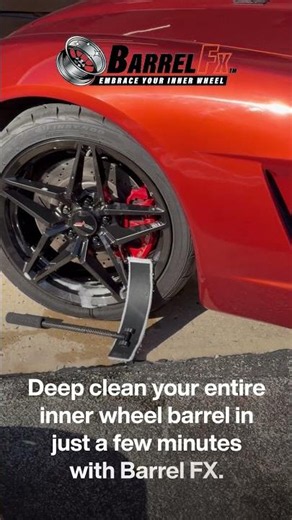 Clean Deep Wheel Barrels Without Removing Them!