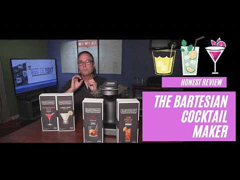 Review of The Bartesian, the custom cocktail making robot