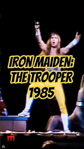 Iron Maiden: The Trooper | Live Rock in Rio 1985 🇧🇷 Epic Battle Anthem! ⚔️