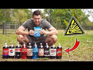 Experiment - Which type of COLA reacts BEST with MENTOS?