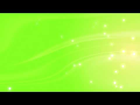 Beautiful Yellow Green Swirls Motion | Free Animation Background