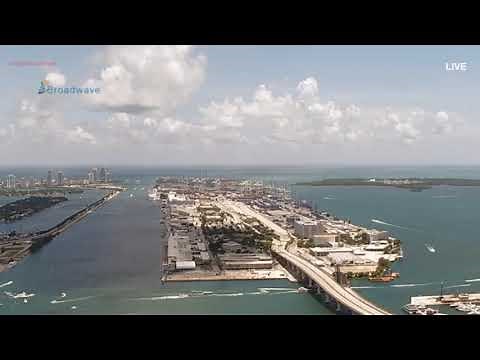 Seaplane capsizes at Port of Miami - August 22, 2020