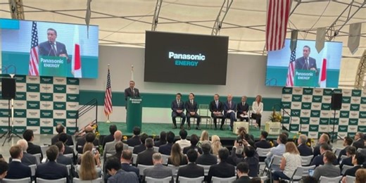 Panasonic celebrates grand opening of EV battery plant Monday in De Soto