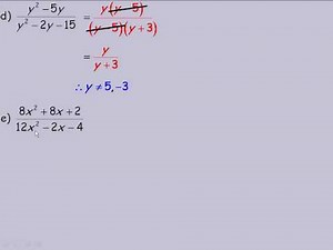 Simplifying Rational Expressions Part 2