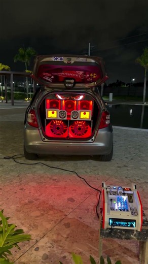 SOM AUTOMOTIVO 4 VIAS NO HONDA FIT!