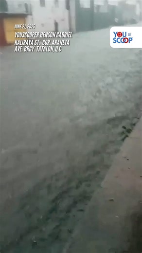 404K views · 1.3K reactions | Kuha sa video ni YouScooper Henson Gabriel ang tumataas na tubig sa tapat ng kanilang store sa Araneta Ave. corner Kaliraya St. sa Brgy. Tatalon, Quezon City matapos ang malakas na ulan na bumuhos kaninang hapon, June 21, 2025. Ayon kay YouScooper Henson, madalas raw talagang bahain ang kanilang lugar sa Quezon City tuwing umuulan ng malakas. #YouScoop COURTESY: Henson Gabriel | GMA News | Facebook