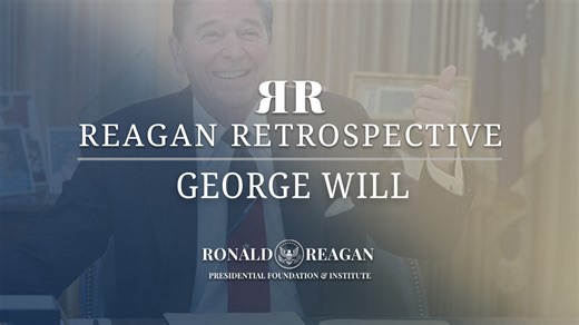 2.2K views · 146 reactions | George Will, an acclaimed writer, recalls the years he wrote about President Reagan in the Whitehouse. | The Ronald Reagan Presidential Foundation and Institute | Facebook