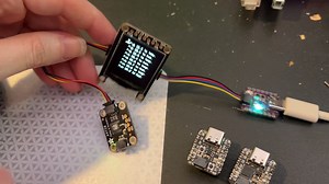 CircuitPython works with QT Py ESP32-S2 board :) Plus, get a free Pink RP2040 Feather in our Feather Friday sale!