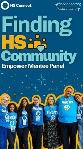 﫶 Community is crucial in managing your HS. Knowing you're not alone and that other people share and understand your experience is healing and empowering. HS Connect mentees shared their experience of living with HS before finding community, and after finding people who get it.  Want to find community? Visit HSConnect.org! #HSConnect #HidradenitisSuppurativa #HSAdvocacy | HS Connect - Hidradenitis Suppurativa Connect | Facebook