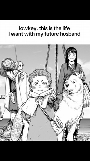 Thorfinn y Gudrid en Vinland Saga: Amor y Aventura