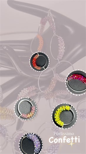 My new necklace, CONFETTI 🎉 #miyuki #beads #kette #colier #toho