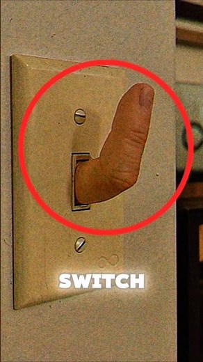 This Light Switch Has a FINGER… Wait What?! ⚠️‼️😱