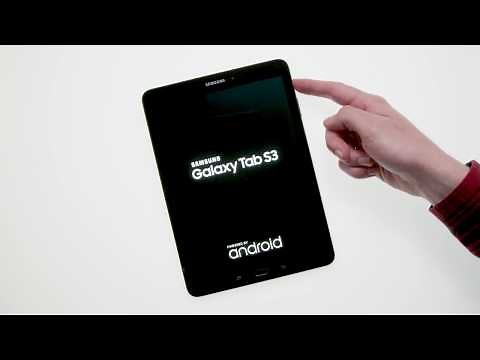 Samsung Galaxy Tab S3: Ersteinrichtung