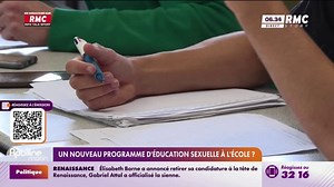 Un nouveau programme d'éducation sexuelle à l'école?