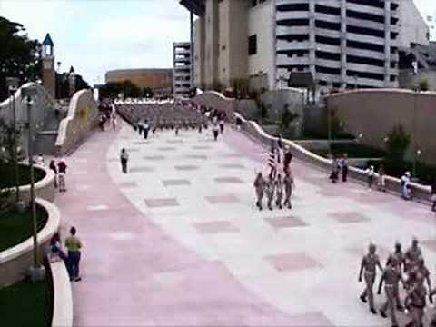 Aggie Band March to Reed Arena Ballad of the Green Berets