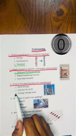 Engineering Quiz | Test your brain 🧠