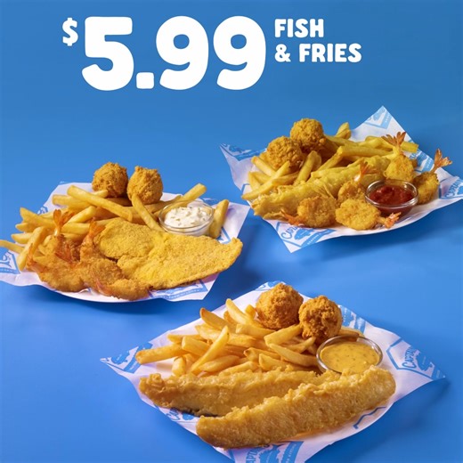 Same deal, new meal! Southern Style Flounder is here. | Captain D's