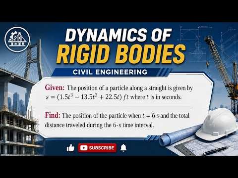 Dynamics of Rigid Bodies: Kinematics of Particles (Problem 2)