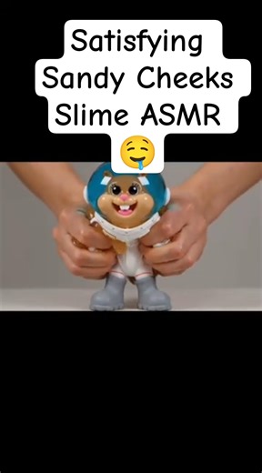 Satisfying Astronaut Squirrel Slime ASMR 🤤
