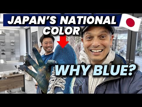 How Japan’s Color became BLUE | Japanese Indigo Dyeing Experience