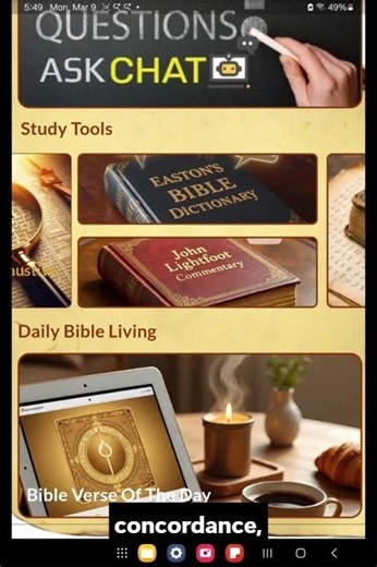 Matthew Henry & Easton's Dictionary✝️❤️: Deep Study in One App #biblestudy #NLTBible #biblechat 📖✨
