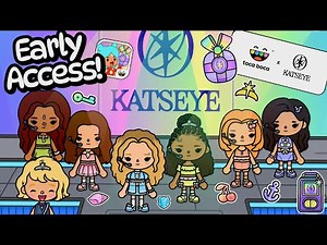 EARLY ACCESS! Sneak Peek at KATSEYE x TOCA BOCA!