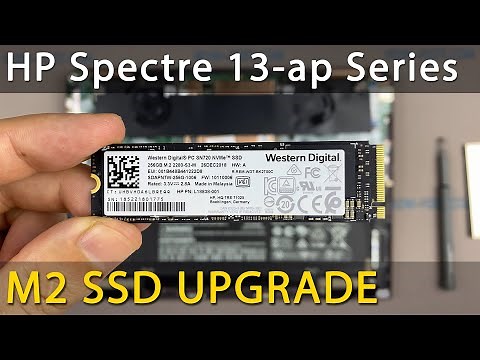 HP Spectre x360 13-ap M2 SSD Upgrade - DIY Installation Guide