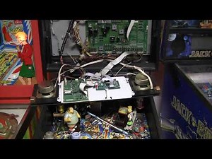 Installing a ColorDMD in a Simpsons Pinball Party Machine - PinballHelp.com