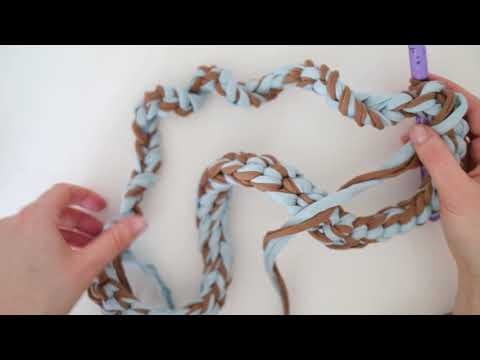 Wie man eine Handykette mit Tshirt Garn häkelt (Anfänger) ♡ MuseDuo