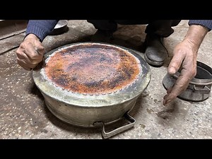 "Old Copper Pot? Make It Look Brand New!"⚒️🇮🇷😍